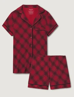 Women's Downtime Pajama Top & Short Set