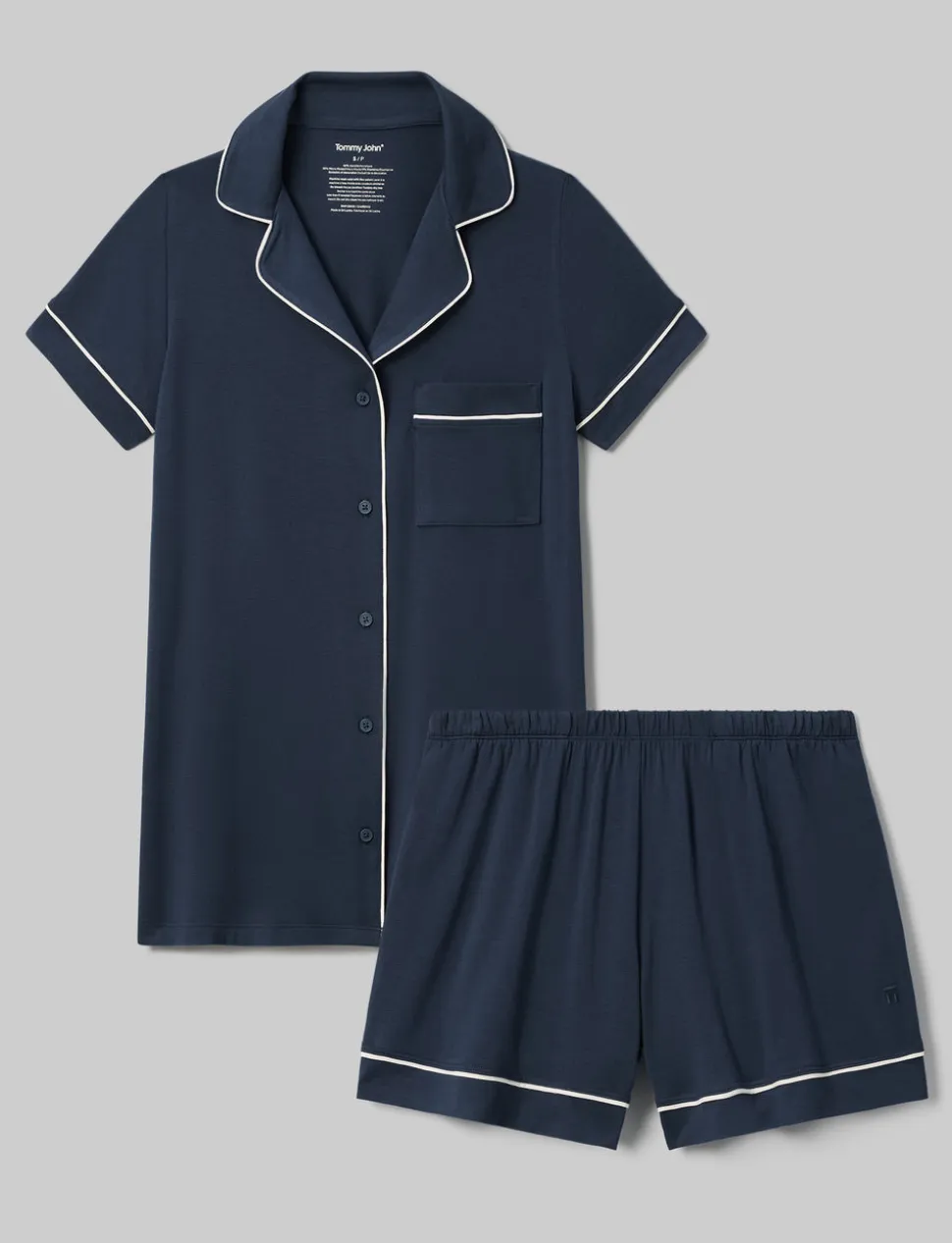 Women's Downtime Pajama Top & Short Set