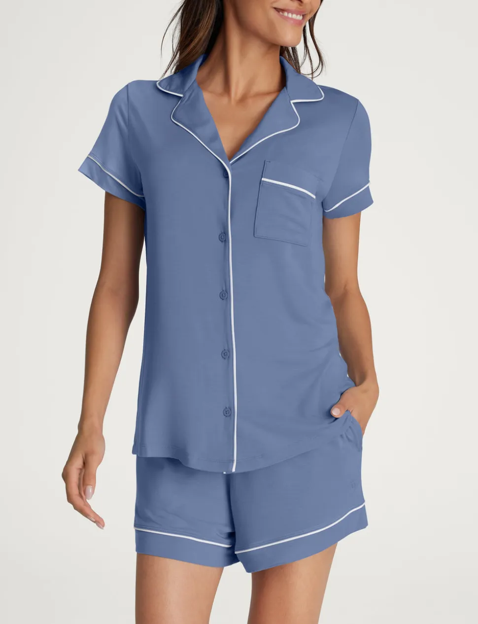 Women's Downtime Pajama Top & Short Set