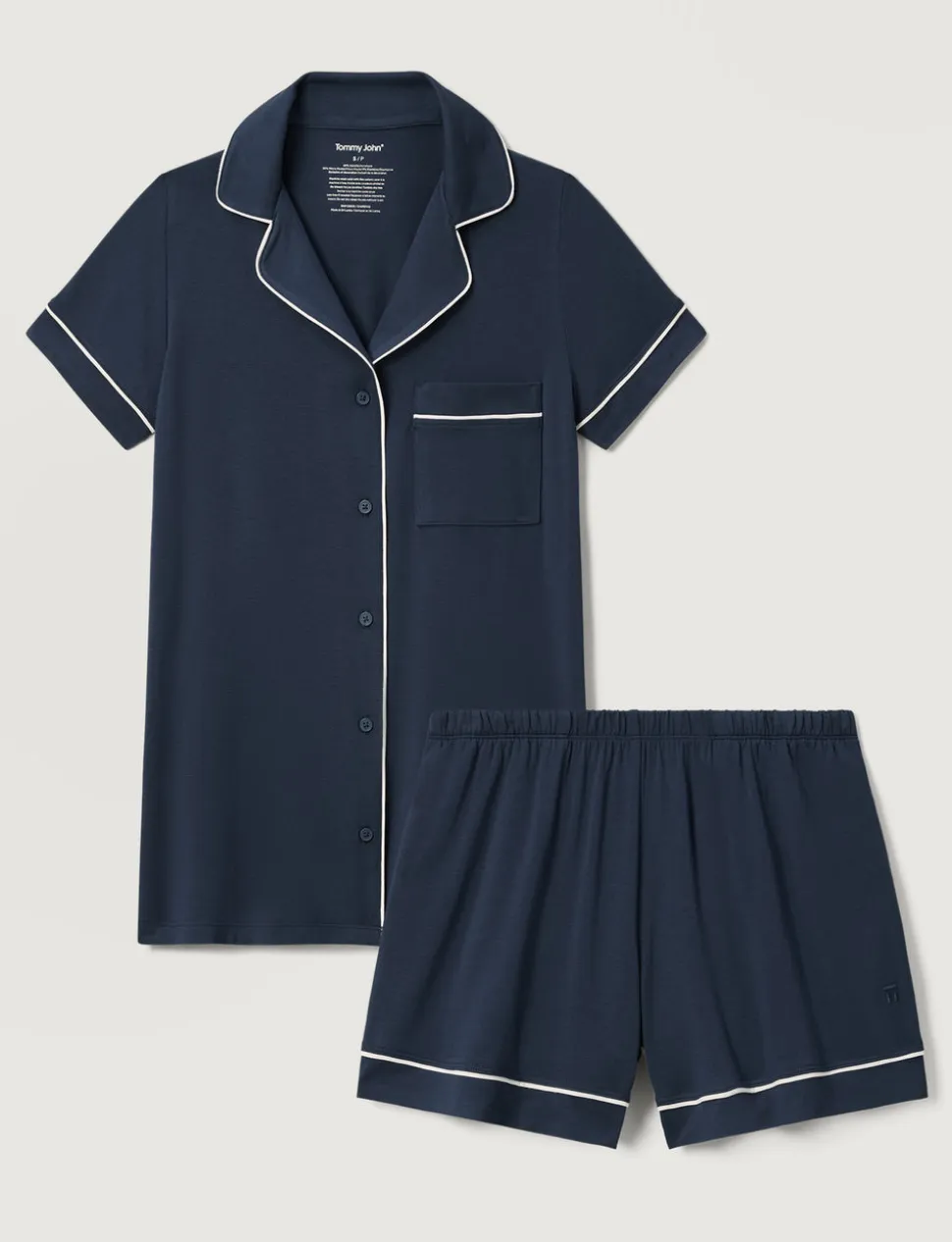 Women's Downtime Pajama Top & Short Set