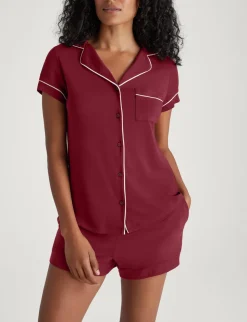 Women's Downtime Pajama Top & Short Set