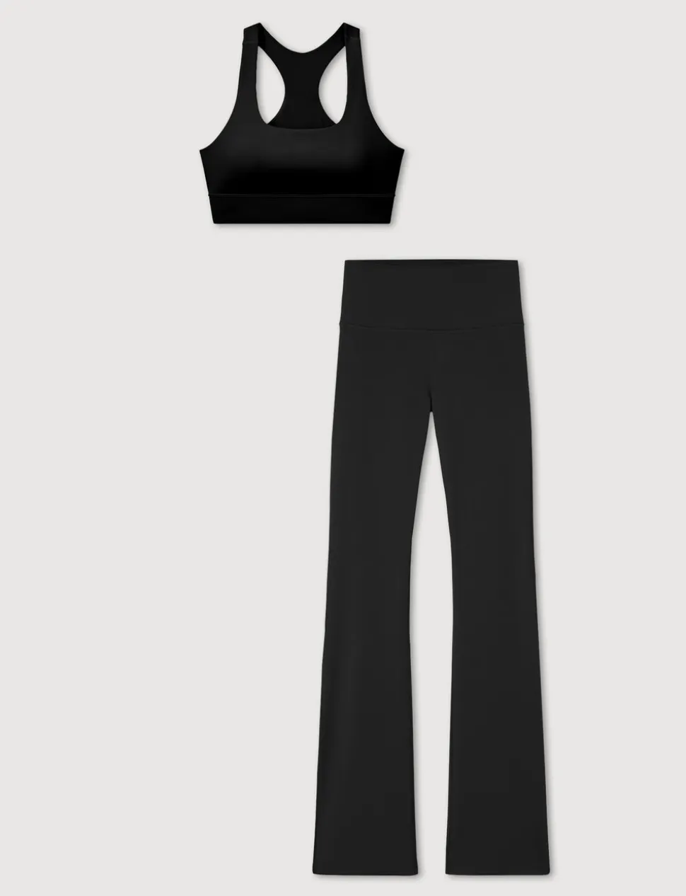 Women's Flare Legging & Sports Bra Set