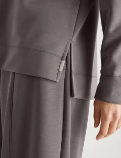 Women's Luxe Traveler Knit Long Sleeve Crew & Pant Set