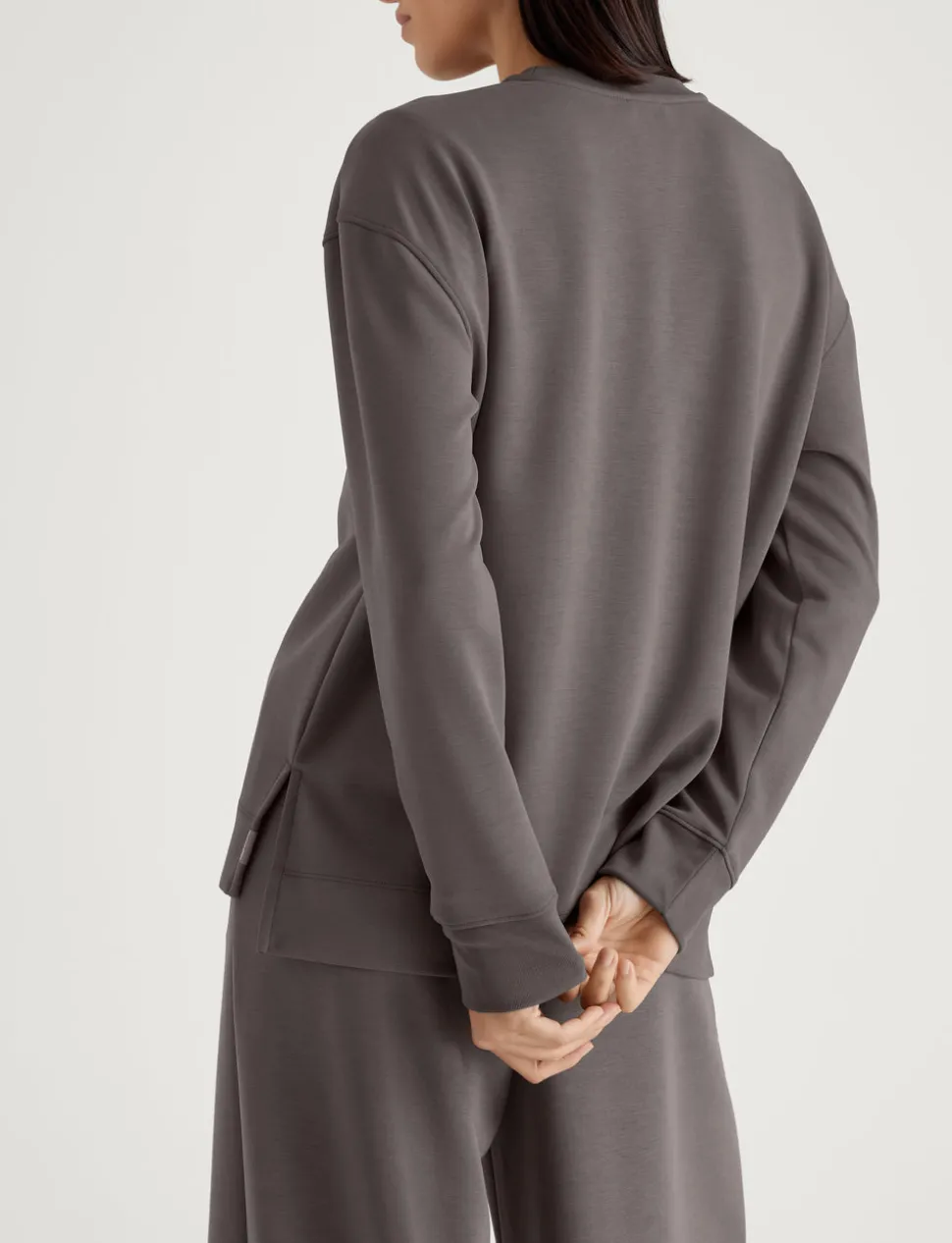 Women's Luxe Traveler Knit Long Sleeve Crew & Pant Set