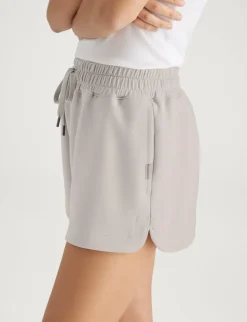 Women's Luxe Traveler Knit Quarter Zip & Mid-Rise Short Set