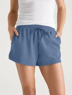 Women's Luxe Traveler Knit Quarter Zip & Mid-Rise Short Set