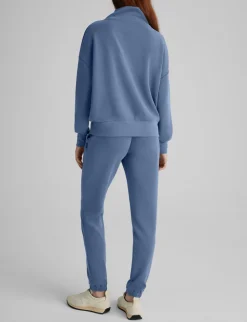 Women's Luxe Traveler Knit Quarter Zip & Jogger Set