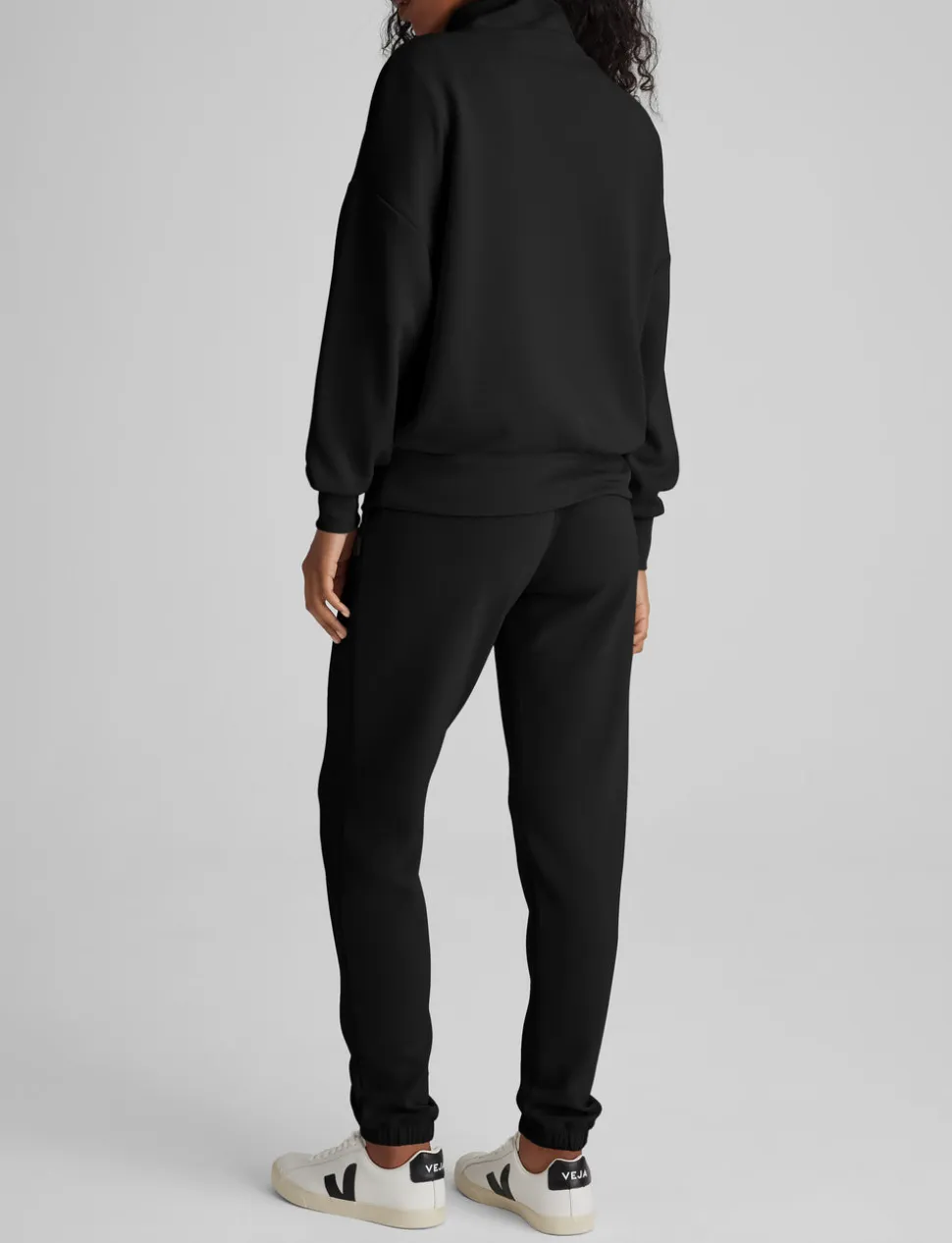 Women's Luxe Traveler Knit Quarter Zip & Jogger Set