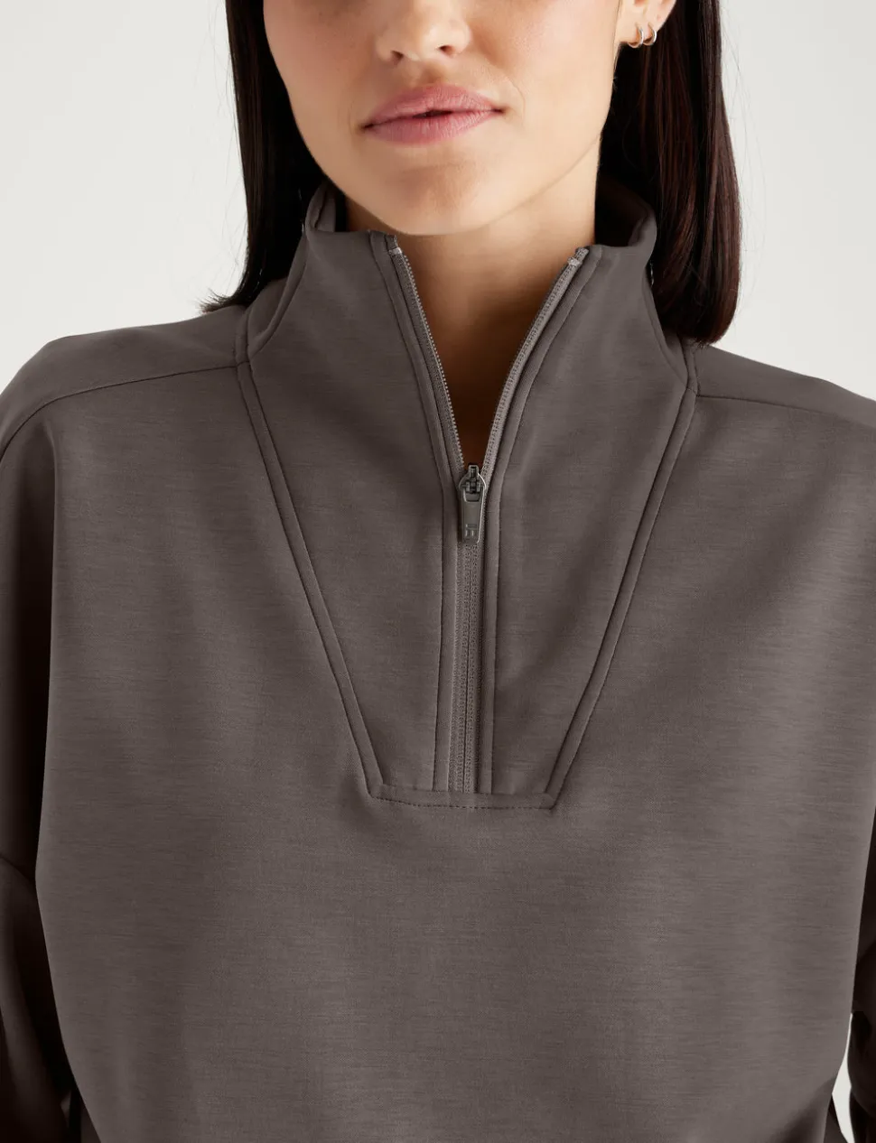 Women's Luxe Traveler Knit Quarter Zip & Jogger Set