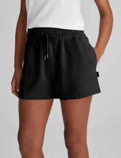 Women's Luxe Traveler Knit Quarter Zip & Short Set