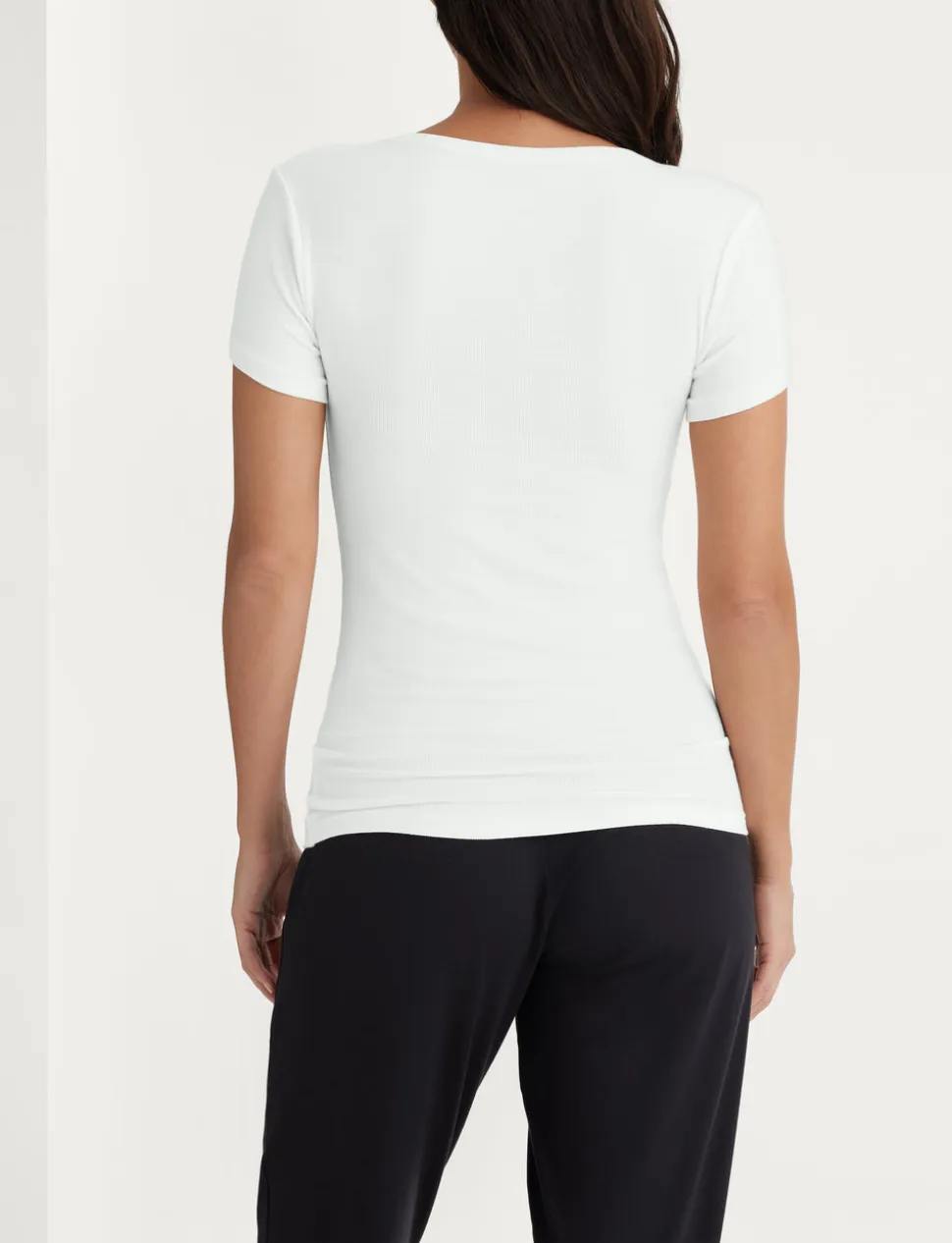 Women's Micro Rib Cap Sleeve Tee
