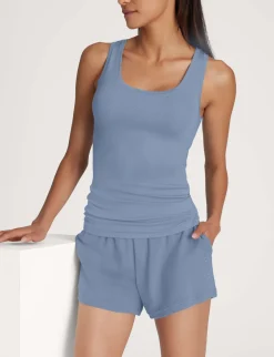 Women's Micro Rib Fitted Tank