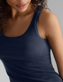 Women's Micro Rib Fitted Tank (2-Pack)