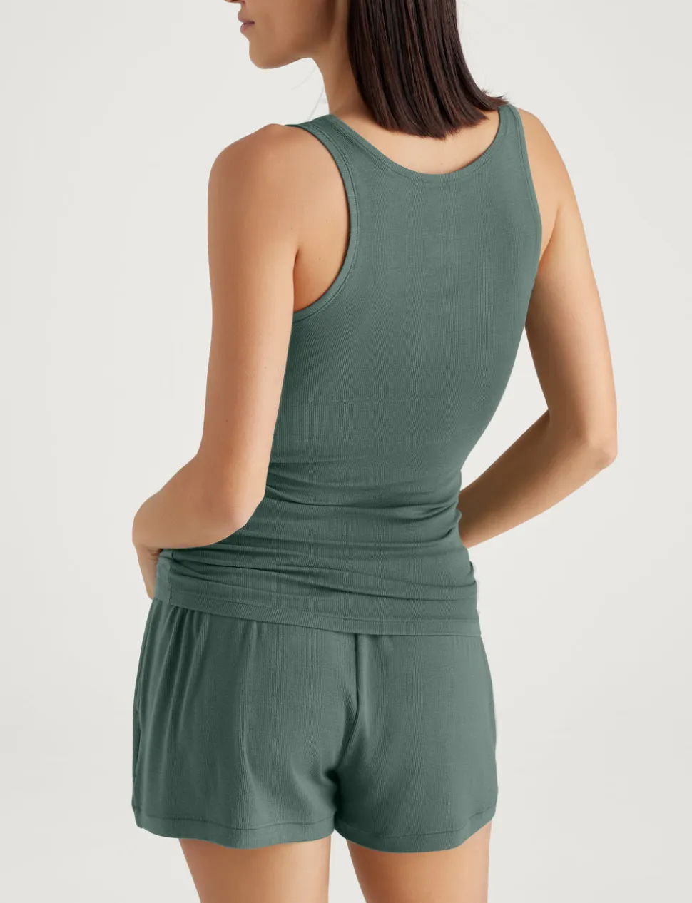 Women's Micro Rib Fitted Tank (2-Pack)