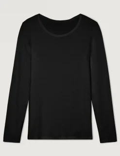Women's Micro Rib Long Sleeve Tee & Pant Set