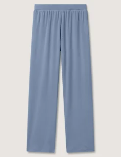 Women's Micro Rib Long Sleeve Tee & Pant Set