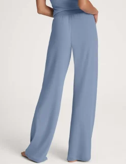 Women's Micro Rib Long Sleeve Tee & Pant Set