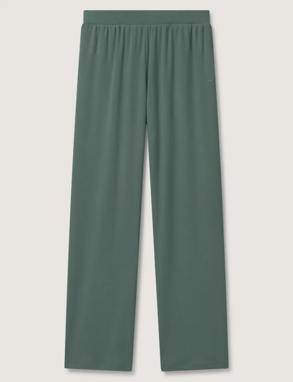 Women's Micro Rib Long Sleeve Tee & Pant Set