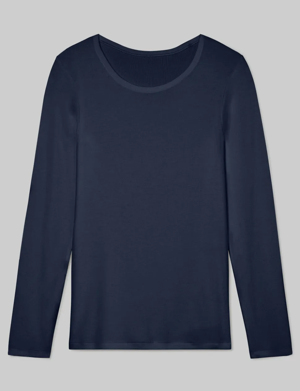 Women's Micro Rib Long Sleeve Tee & Pant Set
