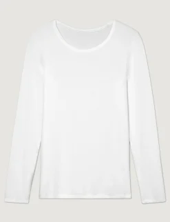 Women's Micro Rib Long Sleeve Tee & Pant Set