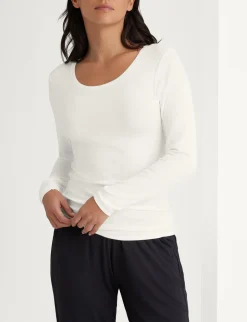 Women's Micro Rib Long Sleeve Tee