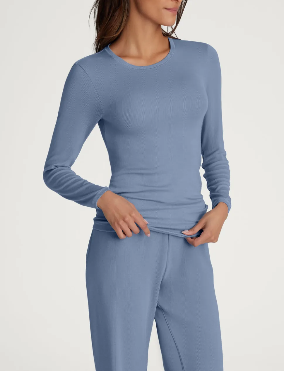Women's Micro Rib Long Sleeve Tee (2-Pack)