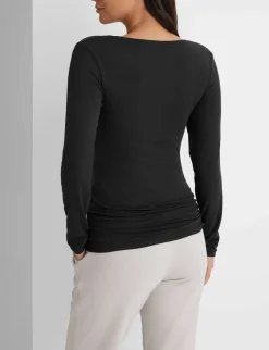 Women's Micro Rib Long Sleeve Tee (2-Pack)
