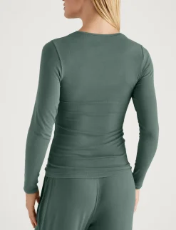 Women's Micro Rib Long Sleeve Tee (2-Pack)