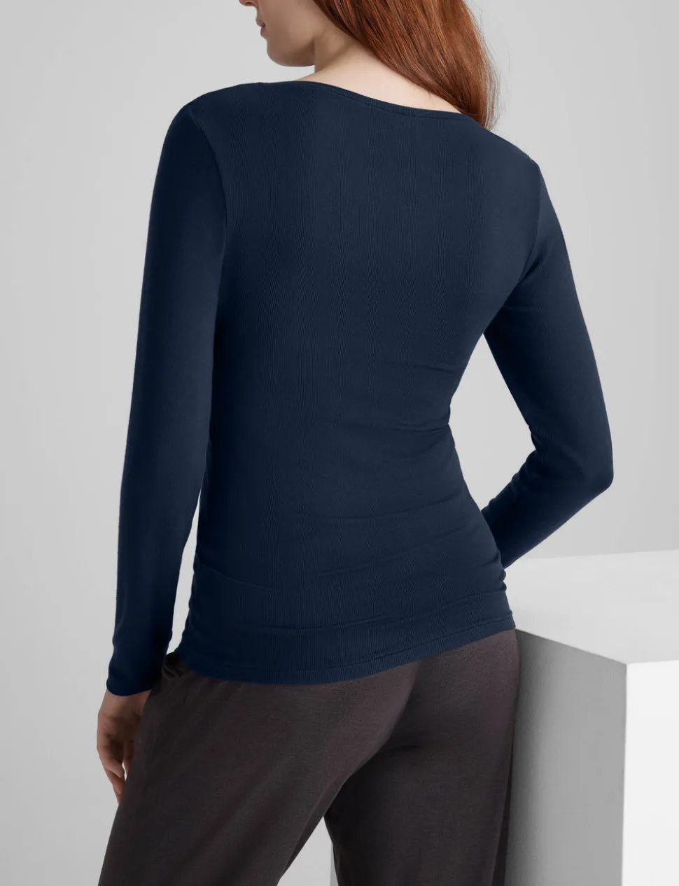 Women's Micro Rib Long Sleeve Tee (2-Pack)