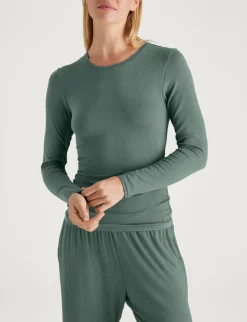 Women's Micro Rib Long Sleeve Tee (2-Pack)