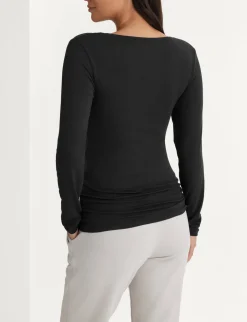 Women's Micro Rib Long Sleeve Tee (2-Pack)