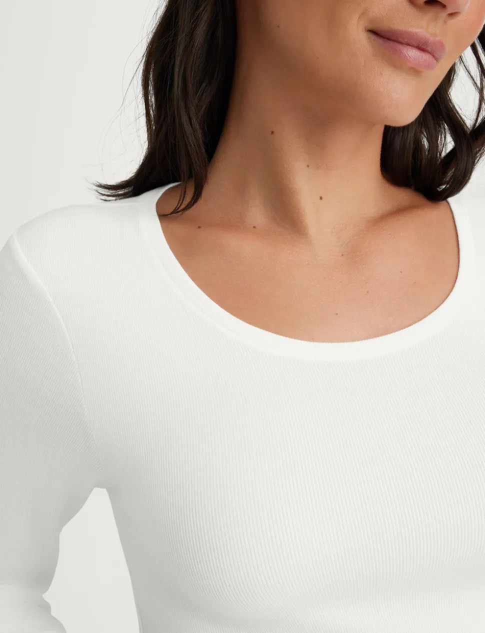 Women's Micro Rib Long Sleeve Tee (2-Pack)