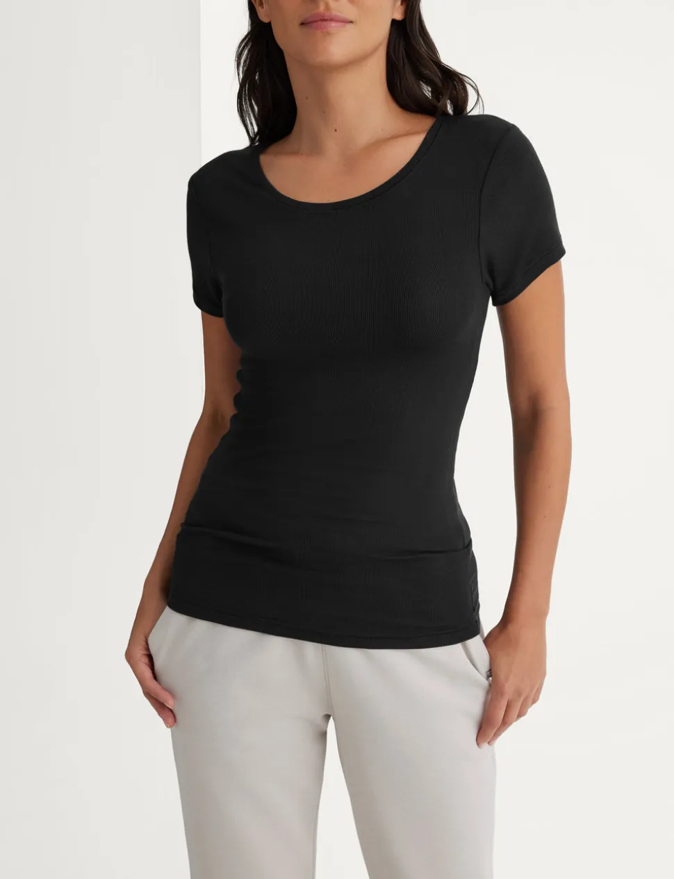 Women's Micro Rib Lounge Short