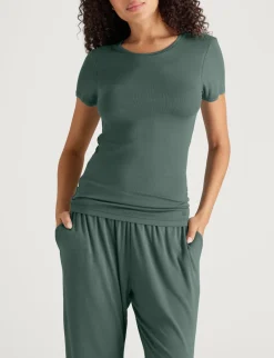 Women's Micro Rib Lounge Short