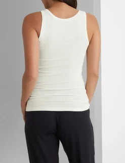 Women's Micro Rib Tank & Luxe Traveler Knit Short Set
