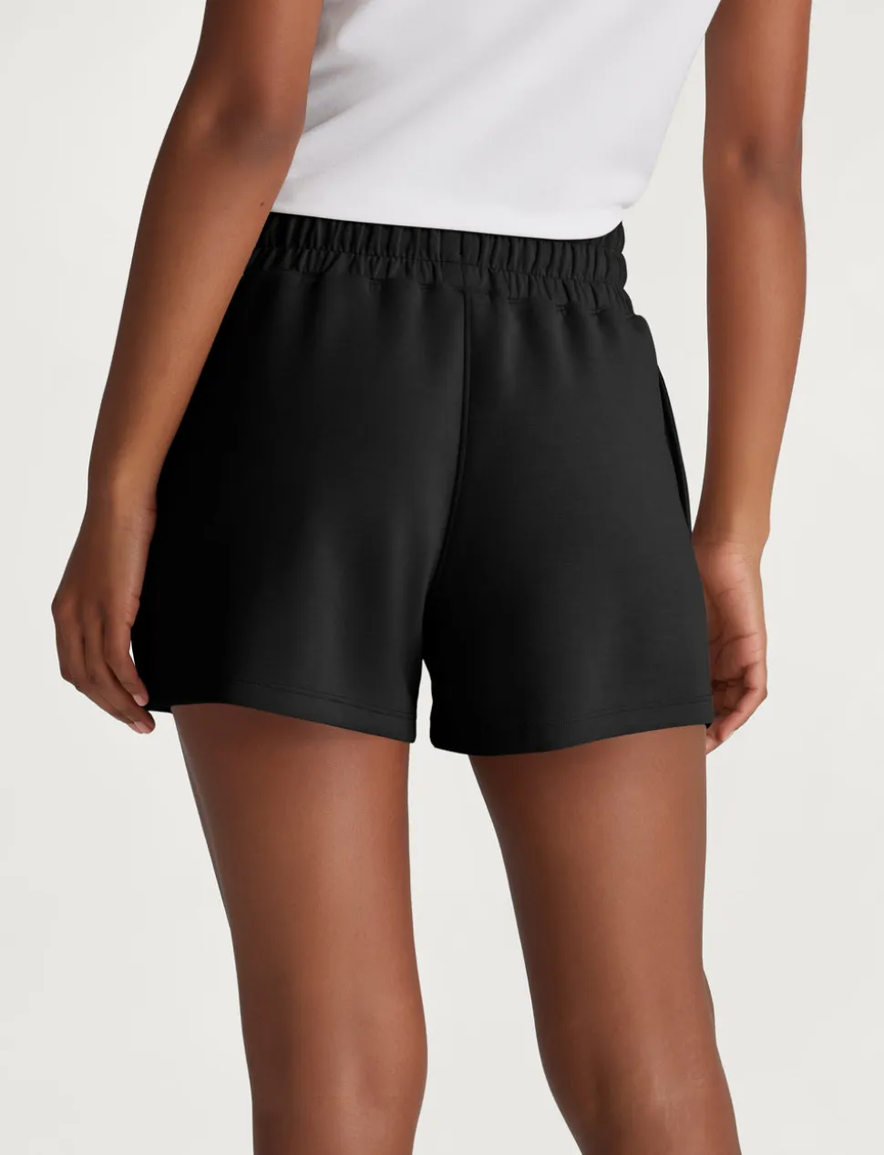 Women's Micro Rib Tank & Luxe Traveler Knit Short Set
