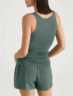Women's Micro Rib Tank & Short Set