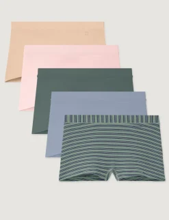 Women's Second Skin Boyshort (5-Pack)