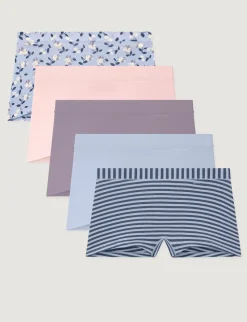 Women's Second Skin Boyshort (5-Pack)