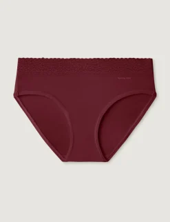 Women's Second Skin Brief, Lace Waist (5-Pack)