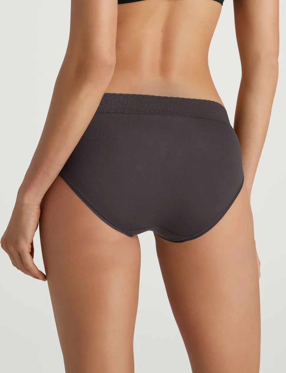 Women's Second Skin Brief, Lace Waist (5-Pack)