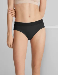 Women's Second Skin Brief, Lace Waist (5-Pack)