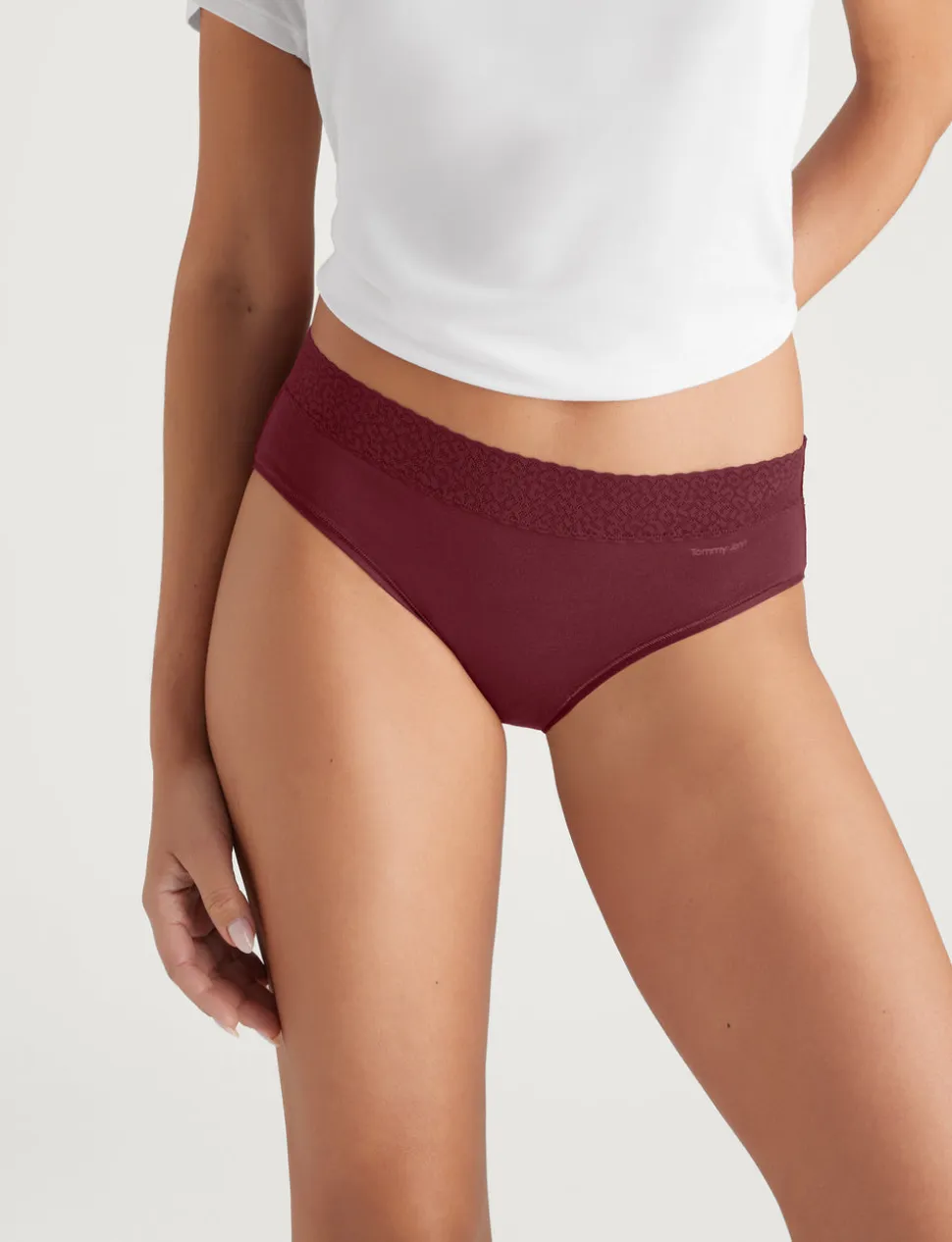 Women's Second Skin Brief, Lace Mix (3-Pack)