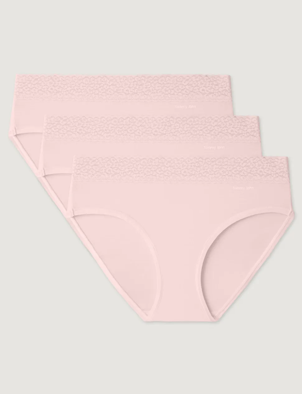 Women's Second Skin Brief, Lace Waist