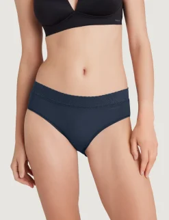 Women's Second Skin Brief, Lace Waist