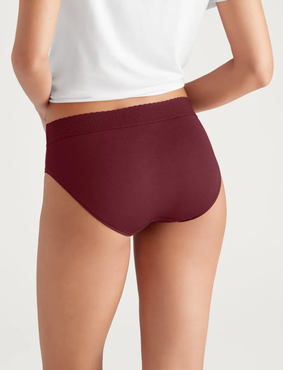 Women's Second Skin Brief, Lace Mix (5-Pack)