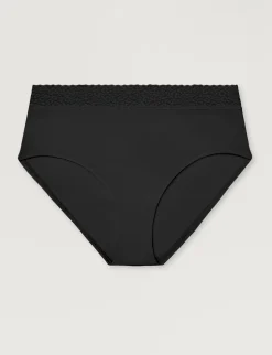 Women's Second Skin High Rise Brief, Lace Mix (3-Pack)