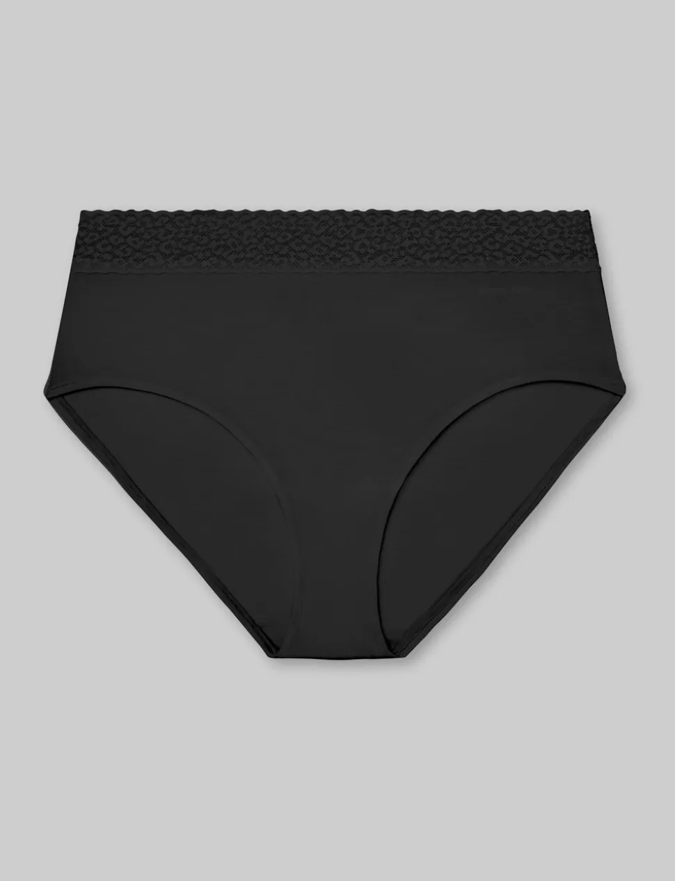Women's Second Skin High Rise Brief, Lace Waist