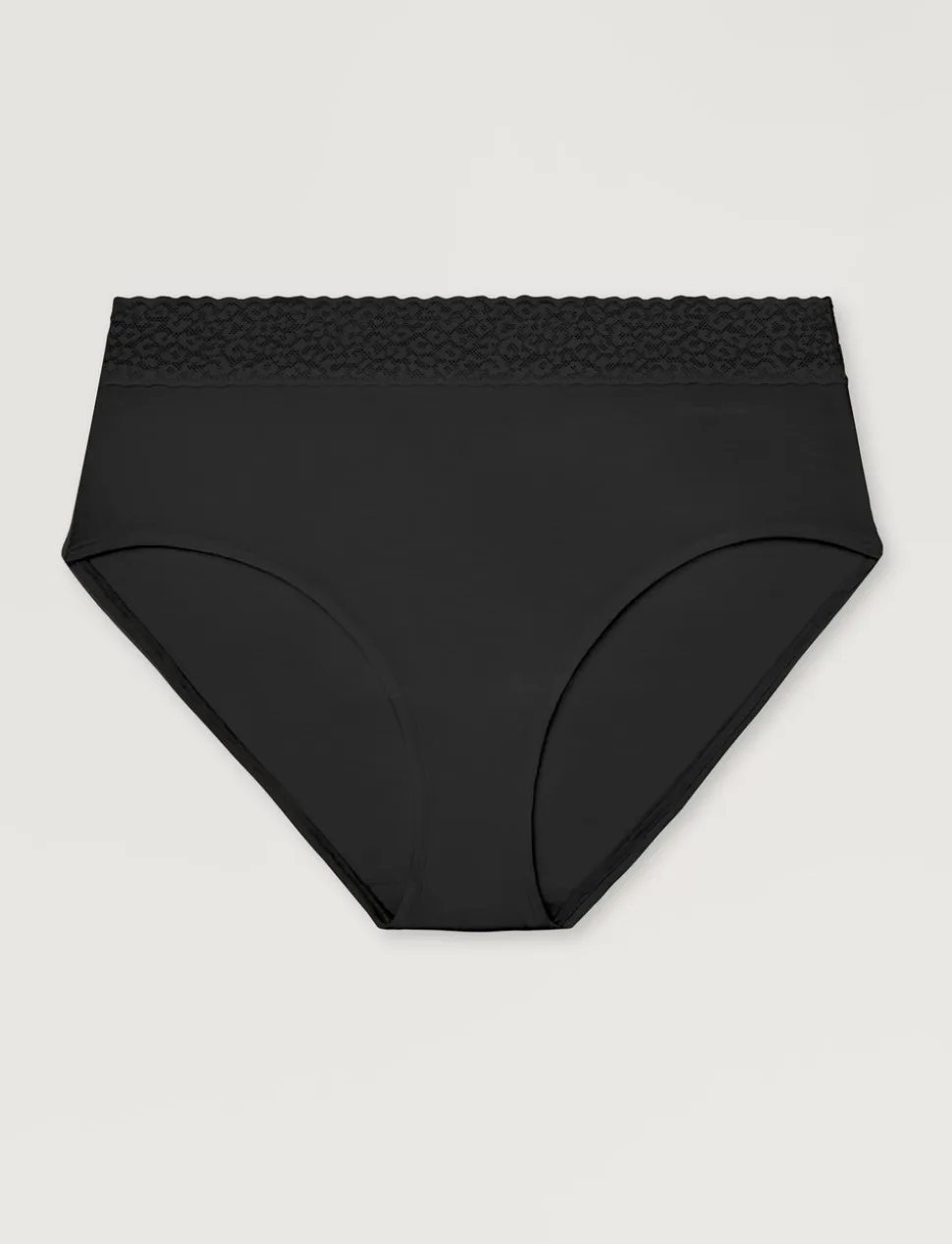 Women's Second Skin High Rise Brief, Lace Mix (5-Pack)