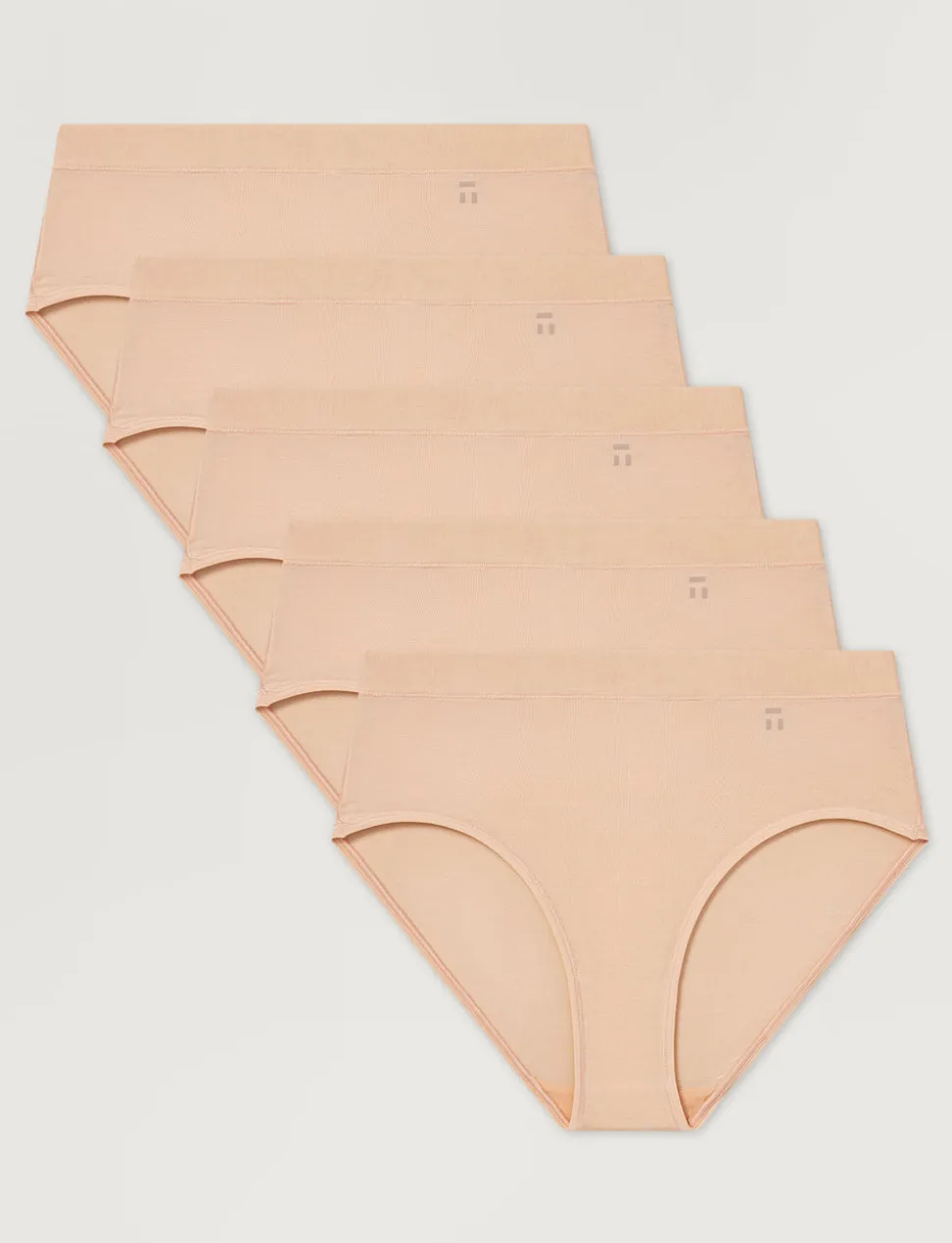 Women's Second Skin High Rise Brief (5-Pack)